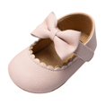 thumbnail image 1 of eczipvz Baby Shoes Spring and Autumn Children Baby Toddler Shoes Girls Round Toe Lightweight Comfortable Shoes for Girls Size 4(Pink,6), 1 of 5