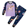 thumbnail image 1 of eczipvz Boys Pajamas Set Kids Long Sleeve Pjs Cotton Pajamas Size,3-4 Years, 1 of 4
