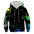 thumbnail image 1 of eczipvz Comfort Colors Sweatshirt Boys Hoodie Sweatshirt Loose Lightweight Kids Fashion Pullover Green,7-8 Years, 1 of 2