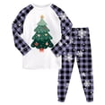 thumbnail image 1 of eczipvz Family Christmas Pjs Matching Sets Baby Christmas Matching Pajamas Kids Holiday Sleepwear Set,Size 5-6 Years, 1 of 4