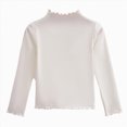 thumbnail image 1 of eczipvz Girls Long Sleeve Shirts Cotton Crew Neck T-Shirts Plain Tops Tees Girl Clothes 6-12 Months 12-24 Months 2T 3T 4T 5T 6T 7T 8T 9T Children Size 3-4 Years, 1 of 5