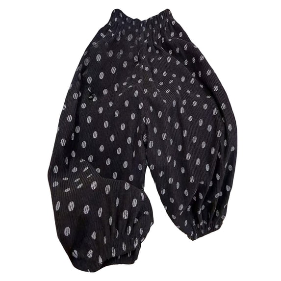 eczipvz Kids Playwear Pants Girls' Sweatpants Pockets Elastic Waistband Closure Black,5-6 Years