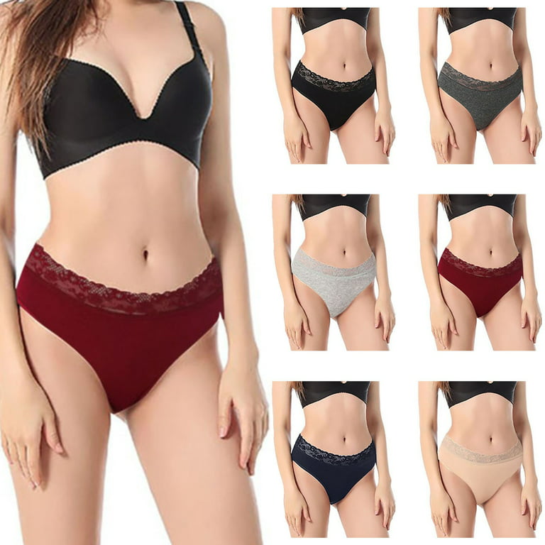 eczipvz Lingerie for Women Women's ComfortFlex Fit Microfiber Panties,  Moisture Wicking Underwear, Cooling and Breathable,Black