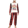 thumbnail image 1 of eczipvz Matching Boy Christmas Pajamas Set - Sleepwear Pjs,Size 6-7 Years, 1 of 5