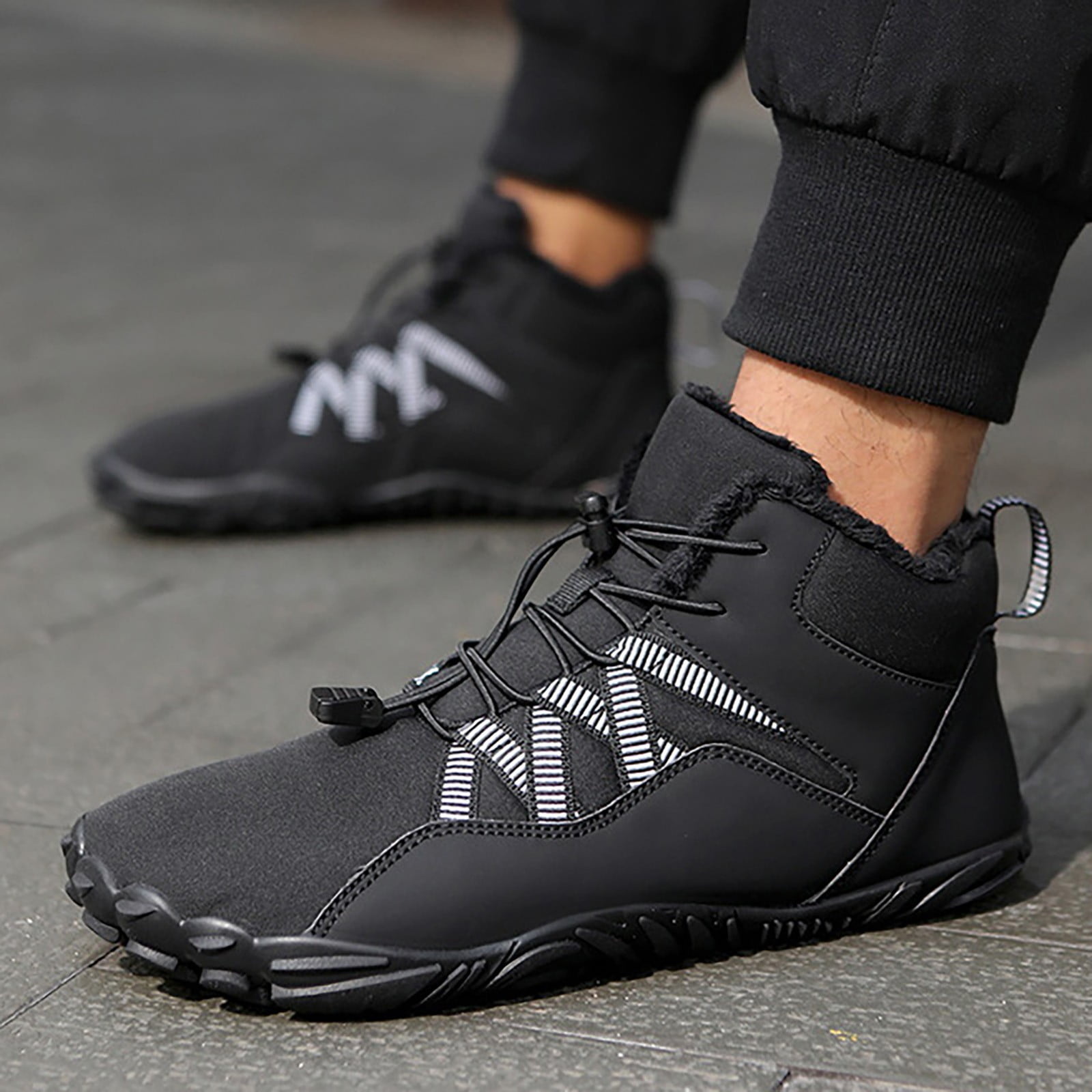 eczipvz Men Shoes Outdoor Top Men Snow Boots Winter Thickened Plush