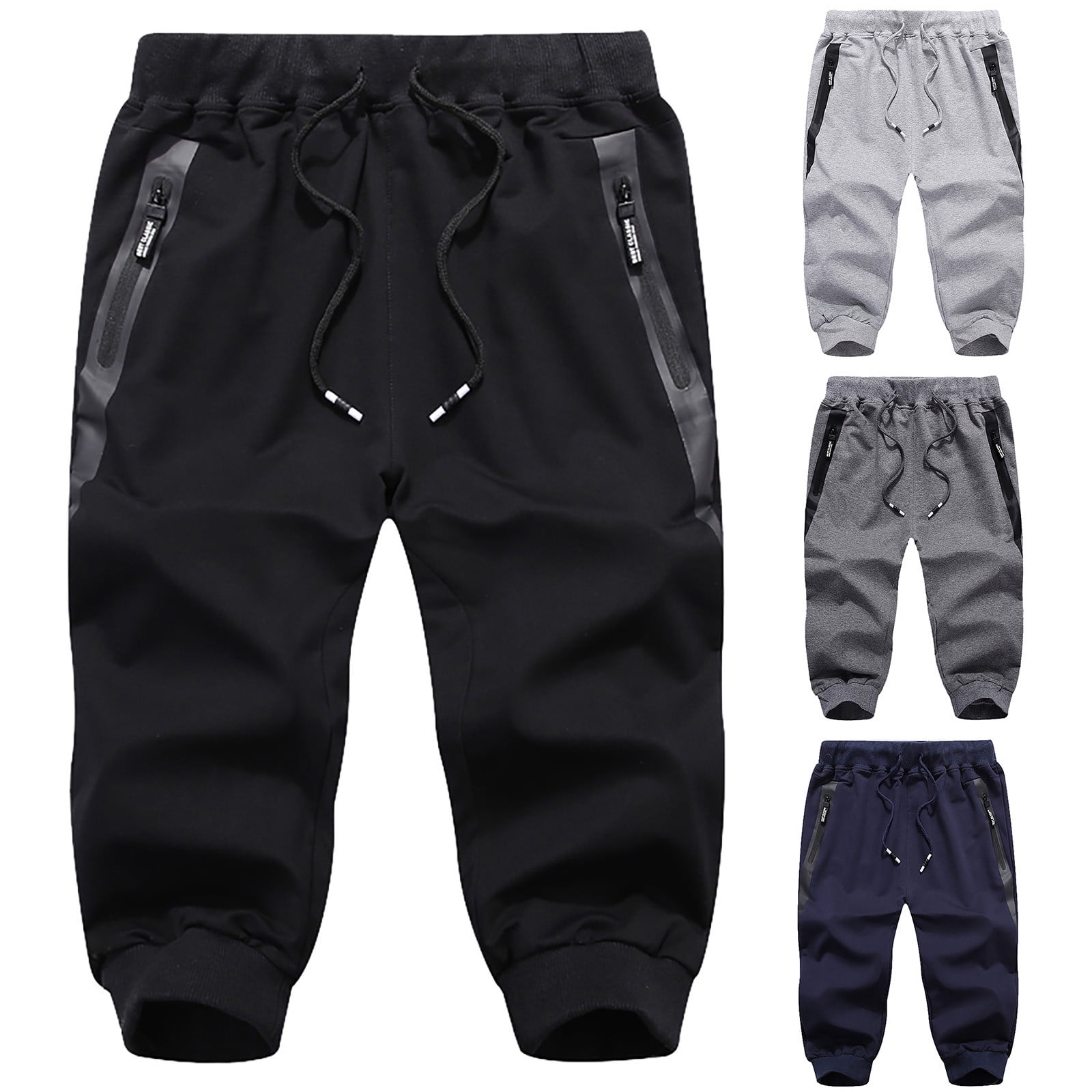 eczipvz Mens Cargo Pants Mens Joggers SweatPants Slim Fit Workout