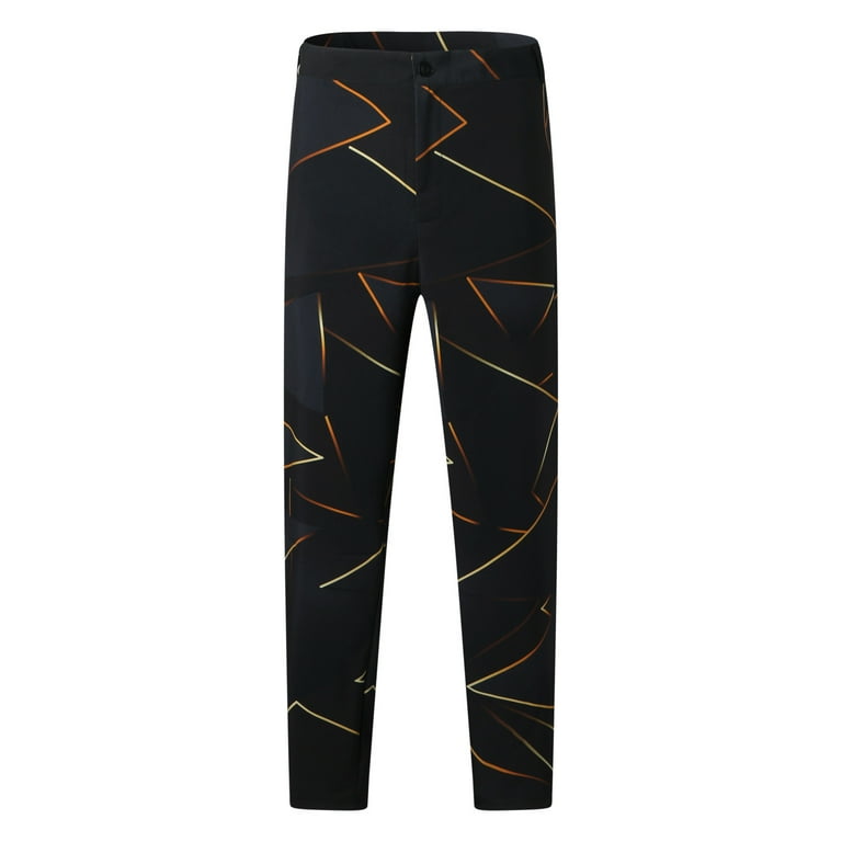 eczipvz Mens Joggers Men s SweatPants with Zipper Pockets Open Bottom Pants for Jogging Workout Gym Running Training Gold XL