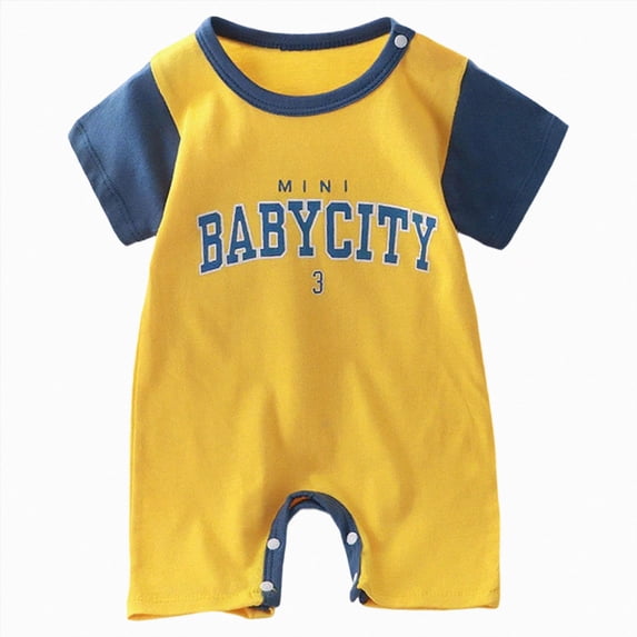 eczipvz Newborn Infant Baby 6-9 Months Children Girls Print Summer Short Sleeve Romper Jumpsuit Clothes