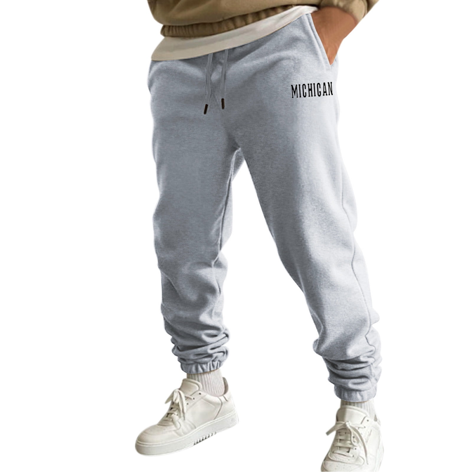 Mens Joggers Pants - Casual Gym Workout Track Pants Comfortable Slim Fit  Tapered Sweatpants with Pockets 