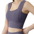 thumbnail image 1 of eczipvz Sports Bras for Women Yoga Sports Bras for Women,Comfortable Wirefree Post-Surgery Bra 2XL,Purple, 1 of 5