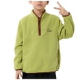 thumbnail image 1 of eczipvz Toddler Girl Coat Baby Windbreaker Coat Zipper Outerwear Green,5-6 Years, 1 of 9