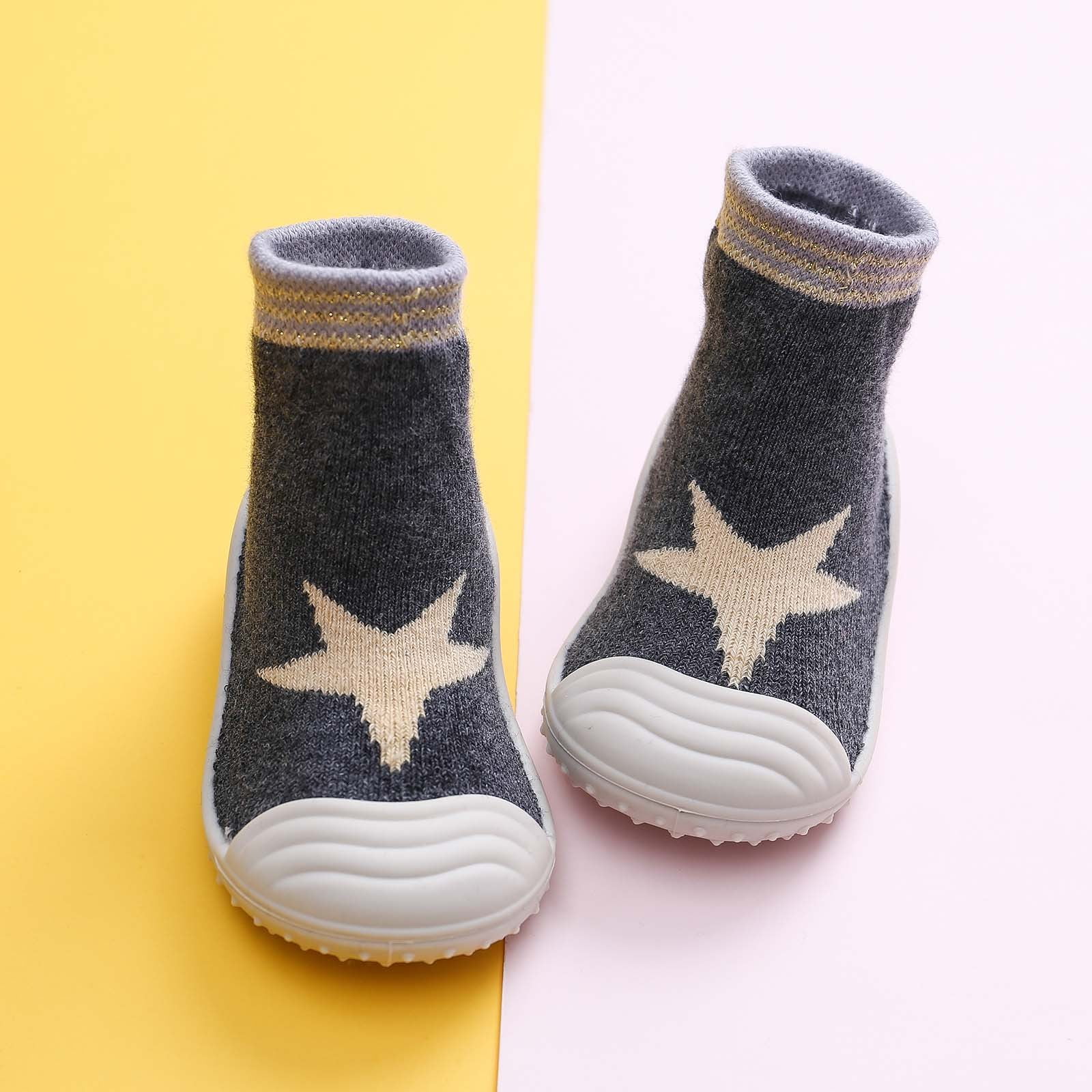 eczipvz Toddler Shoes Baby Toddlers Anti Slip Fuzzy Slipper Floor