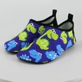 thumbnail image 1 of eczipvz Toddler Shoes Children Thin and Breathable Swimming Shoes Water Park Cartoon Rubber Soled Beach Shoes Skin Diving Toddler Girls Shoes (Blue, 10.5 Little Child), 1 of 5