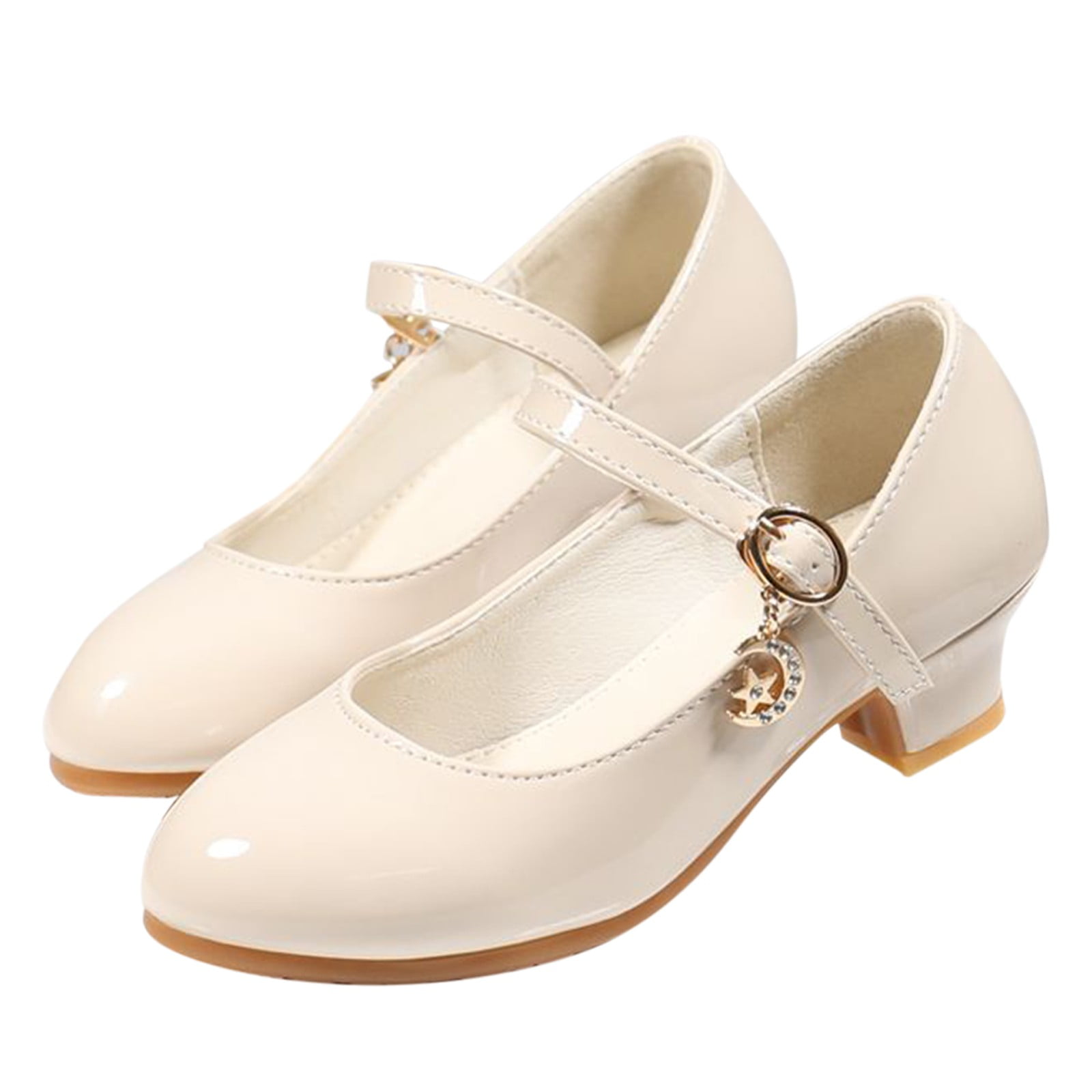 eczipvz Toddler Shoes Girl Shoes Small Leather Shoes Single Shoes Children Dance Shoes Girls