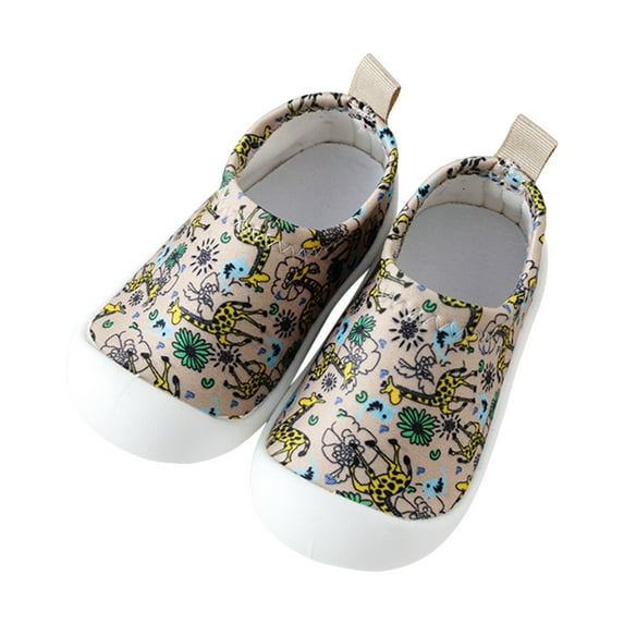 eczipvz Toddler Shoes Toddler Shoes Printed and Kids Baby Shoes Size 3 Shoes for Baby Girls Coffee,6 Months