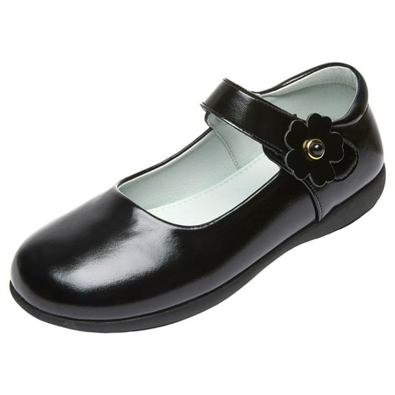eczipvz Toddler Size 7 Shoes Girls Oxford Wedding Dress Shoes Classic School Uniform Flats Formal Casual Loafer for Toddler Little Kid Navy,12 Little Kid