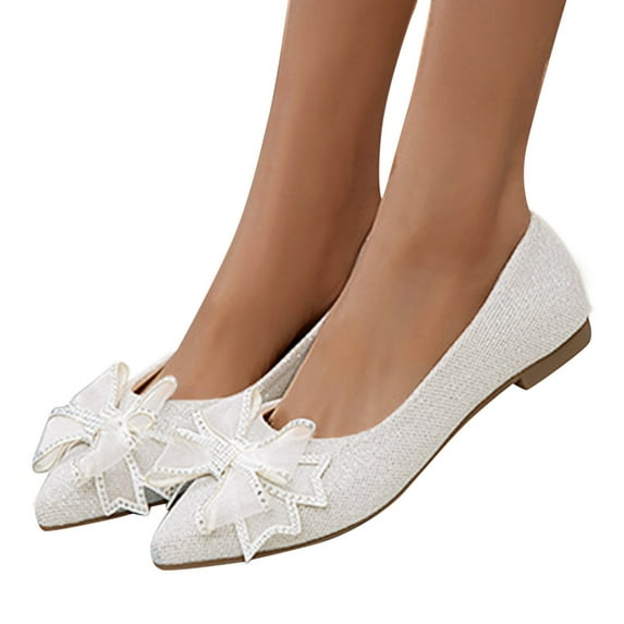 eczipvz Walking Shoes Women Women Leather Moccasins Loafers Slip On Comfortable Driving Casual Flats Shoes,Silver