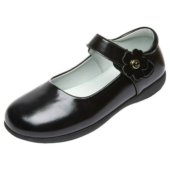 eczipvz White Ballet Shoes for Girls High Heel Toddler Girls Dress Shoes Cute Bowknot Sparkle Wedding Birthday Party Prom Navy,12.5