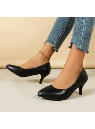 Black Patent Leather Pumps