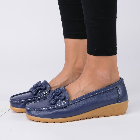 eczipvz Women Shoes Women's Walking Shoes Tennis Casual Lace Up Lightweight Running Shoes,Dark Blue