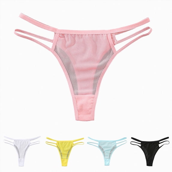 eczipvz Women's Strap Underwear Sexy Comfortable Panties Underwear(White,M)