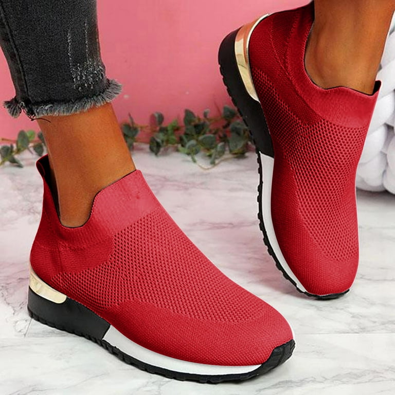 Amazon Canvas Shoes Red Color Eczipvz Womens Running Shoes Women's