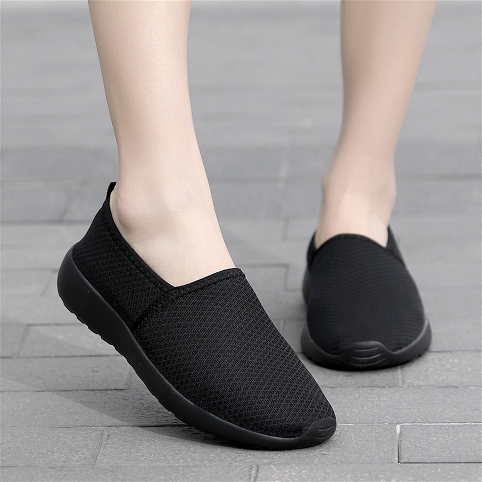 eczipvz Womens Shoes Slip on Shoes for Women Cushioned Memory Foam ...