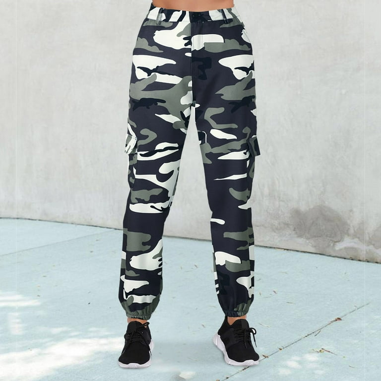 eczipvz Womens Sweatpants SweatyRocks Women s Basic Leggings Stretchy Slim Elastic High Waist Work Pants Army Green M Walmart