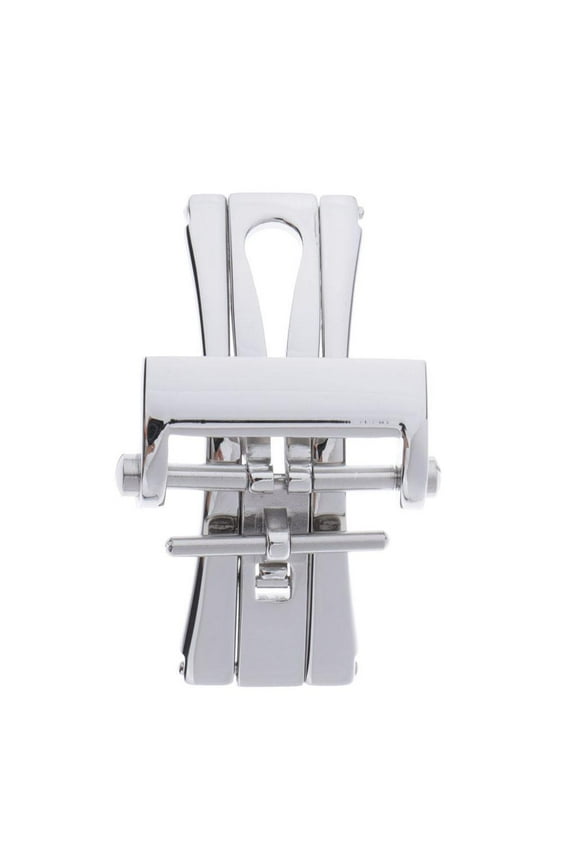 ed Stainless Steel Push Button Deployment Clasp Wristwatch Strap Butterfly Buckle Replacement , 20mm