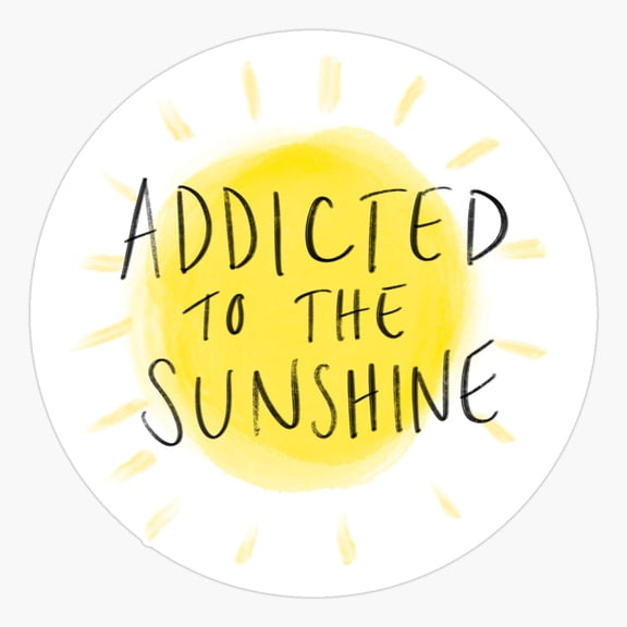 ed Sunshine Lime Cordiale Lyrics Vinyl Decal Sticker