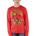 thumbnail image 1 of ed hardy kids girls long sleeve heart t-shirt - red - small, 1 of 2