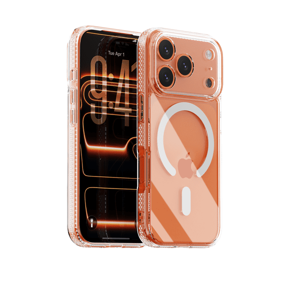 edaiser Magnetic Case for iPhone 17 Pro Max 6.9-inch 2025, Anti-Yellowing Pure Crystal Clear | MagSafe Compatible | Hybrid Clear Cover
