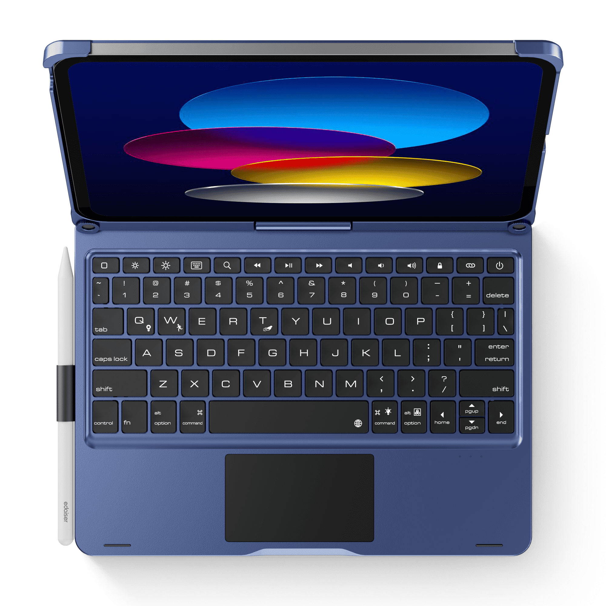 edaiser Swivel Keyboard Case Compatible with Apple iPad Air 11 inch M2, iPad Pro 11 (4th/3rd/2nd/1st), iPad Air 5th 4th Gen; Rotatable Cover with Pencil Holder, Trackpad, Backlit, Black - Walmart.com edaiser Swivel Keyboard Case Compatible with Apple iPad Air 11 inch M2, iPad Pro 11 (4th/3rd/2nd/1st), iPad Air 5th 4th Gen; Rotatable Cover with Pencil Holder, Trackpad, Backlit, Black - Walmart.com