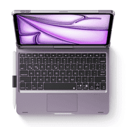edaiser Swivel Keyboard Case Compatible with iPad Air 11 inch M4 M3 M2 & iPad Air 5th 4th Gen & iPad Pro 11-inch (4th-1st); 360 Rotatable Cover, Pencil Holder, 