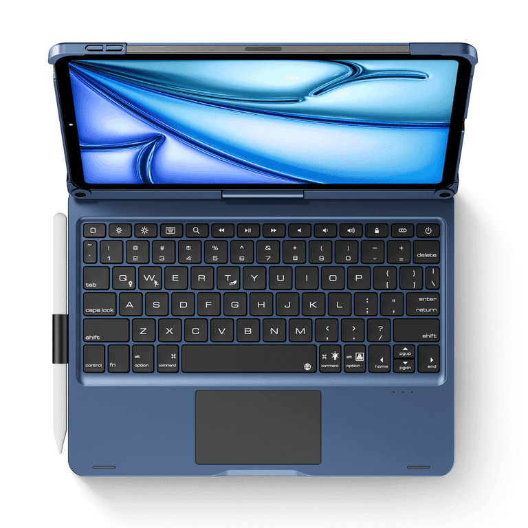 edaiser Swivel Keyboard Case Compatible with iPad Air 11