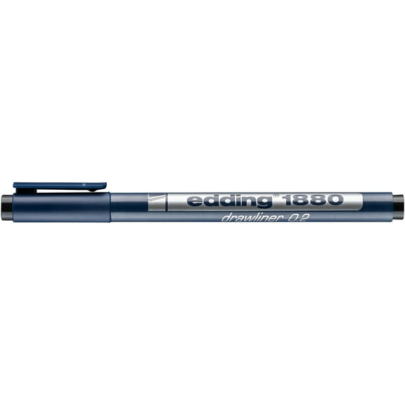 edding 1880 Drawliner, Black, 0.2 mm