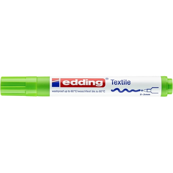 edding 4500 Textile Marker, Light Green