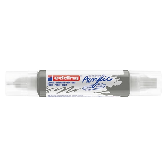 edding 5400 Acrylic 3D Double Liner, Anthracite