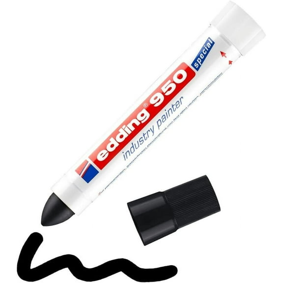 edding 950 Industry Painter Marker Pen - Black Ink - Single