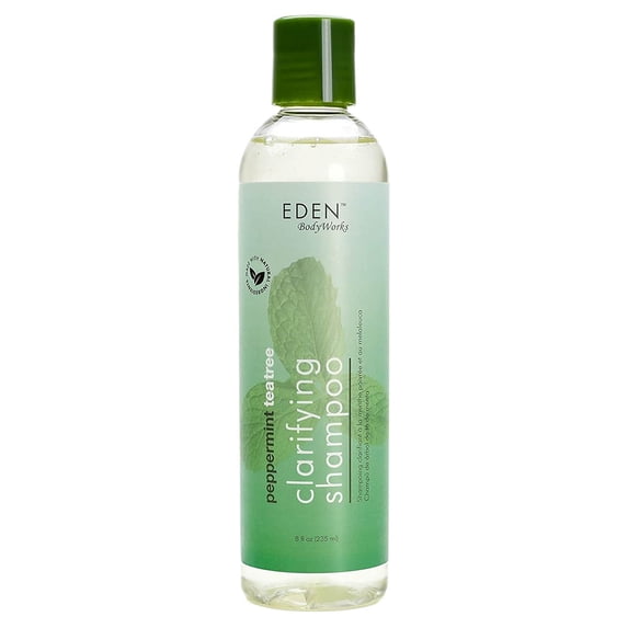 Eden bodyworks peppermint tea tree clear shampoo, 8 oz