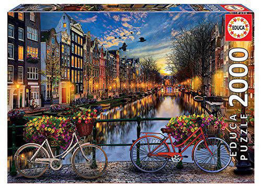 educa children's 2000 amsterdam with love puzzle