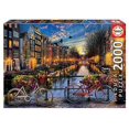 thumbnail image 1 of educa children's 2000 amsterdam with love puzzle, 1 of 2