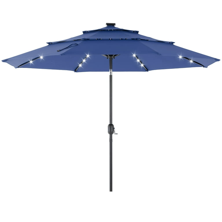 10 foot patio umbrella ace Treasure Garden 11 ft Octagonal Outdoor (High-Perform This Living Accents Offset Hanging Patio Umbrella will provide you with ultimate coverage from the suns harsh rays and protect you throughout the day Sunbrella Cantilever Umbrella with Base