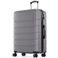 thumbnail image 1 of edx 28 Inch Hardside Expandable Luggage with Spinner Wheels, Checked-Large Lightweight Expandable Rolling Luggage with TSA Lock, Black, 1 of 7