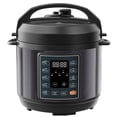 thumbnail image 1 of edx 3 Quart 10-in-1 Multi-Cooker, Stainless Steel Electric Pressure Cooker, Black, 1 of 10