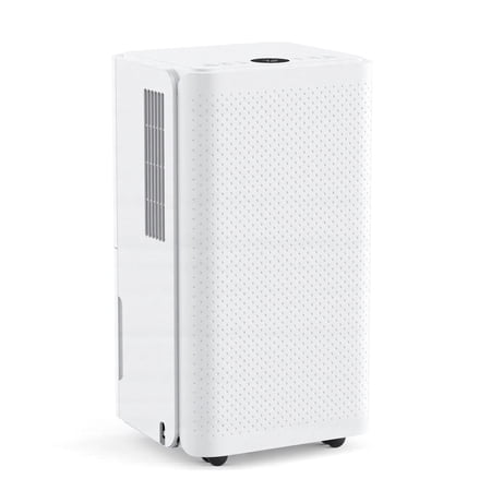 edx 30 Pint Dehumidifier, Equipped with Drain Hose & 0.53 Gal Water Tank, Suitable for Areas of 215 Sq Ft (At 95°F, 95% RH)