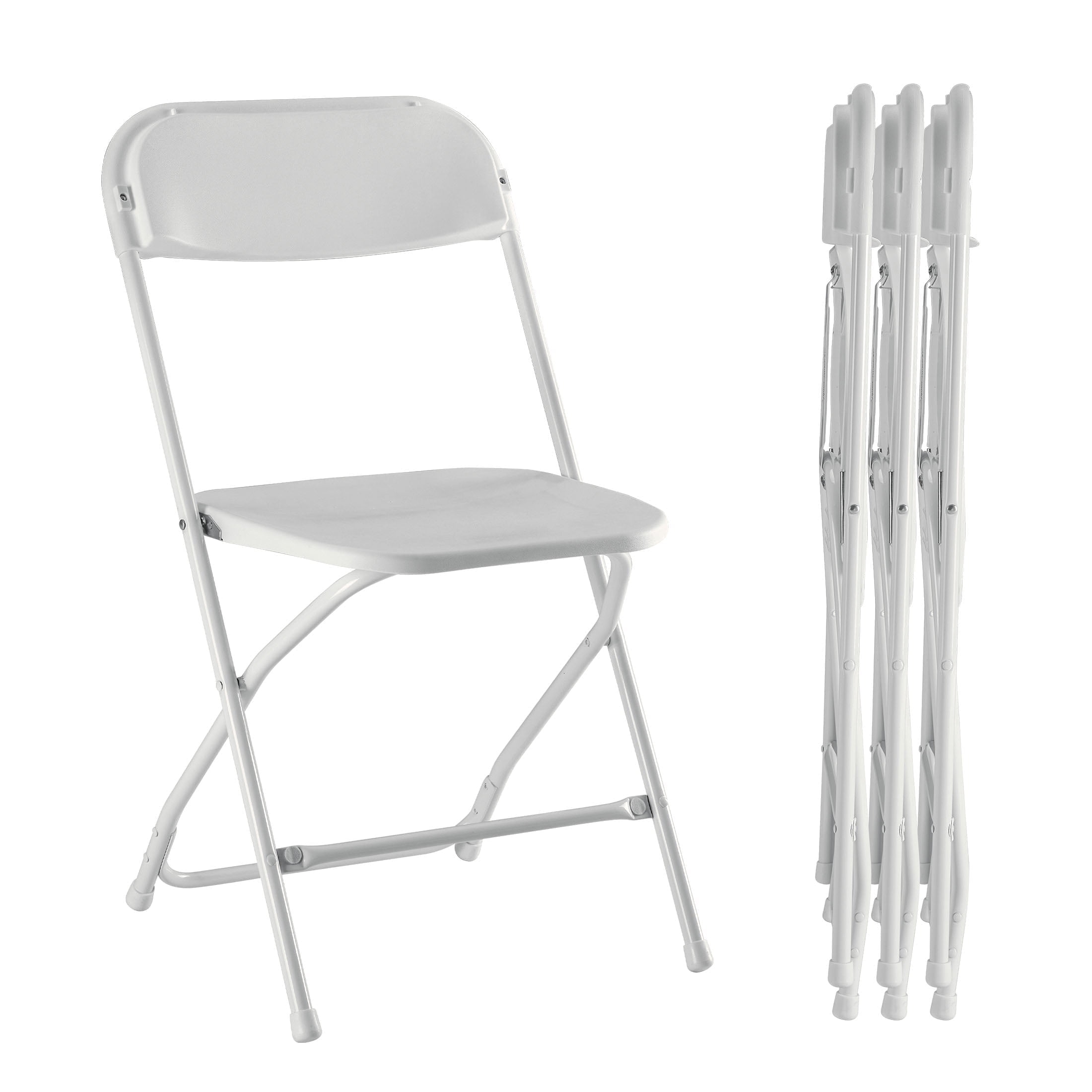 edx 4-Pack Folding Chair, Indoor Portable, Stackab