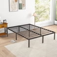 thumbnail image 1 of edx Bed Frame - Full Size Heavy Duty Platform Bed with Underbed Storage, 14-Inch High Steel Slat Support, Non-Slip Design, No Box Spring Required, 1 of 8