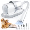 Image showcasing 5 IN 1 Pet Grooming Vacuum, DOMIPET 2.5L Dog Grooming Vacuum with 9 ...