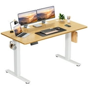 edx Electric Standing Desk, Height Adjustable Desk, 55 x 24 Inches Ergonomic Stand up Desk